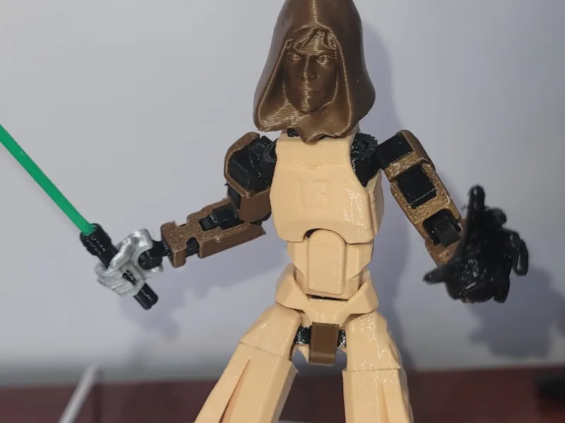 Cabeza Dummy Luke Skywalker con Capucha
