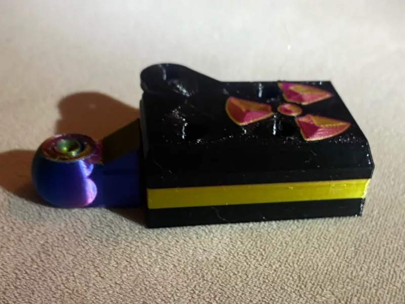 K2 Plus PTFE Extruder Bevestiging en Kabelclips