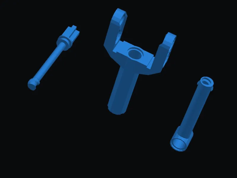 Lego linear actuator