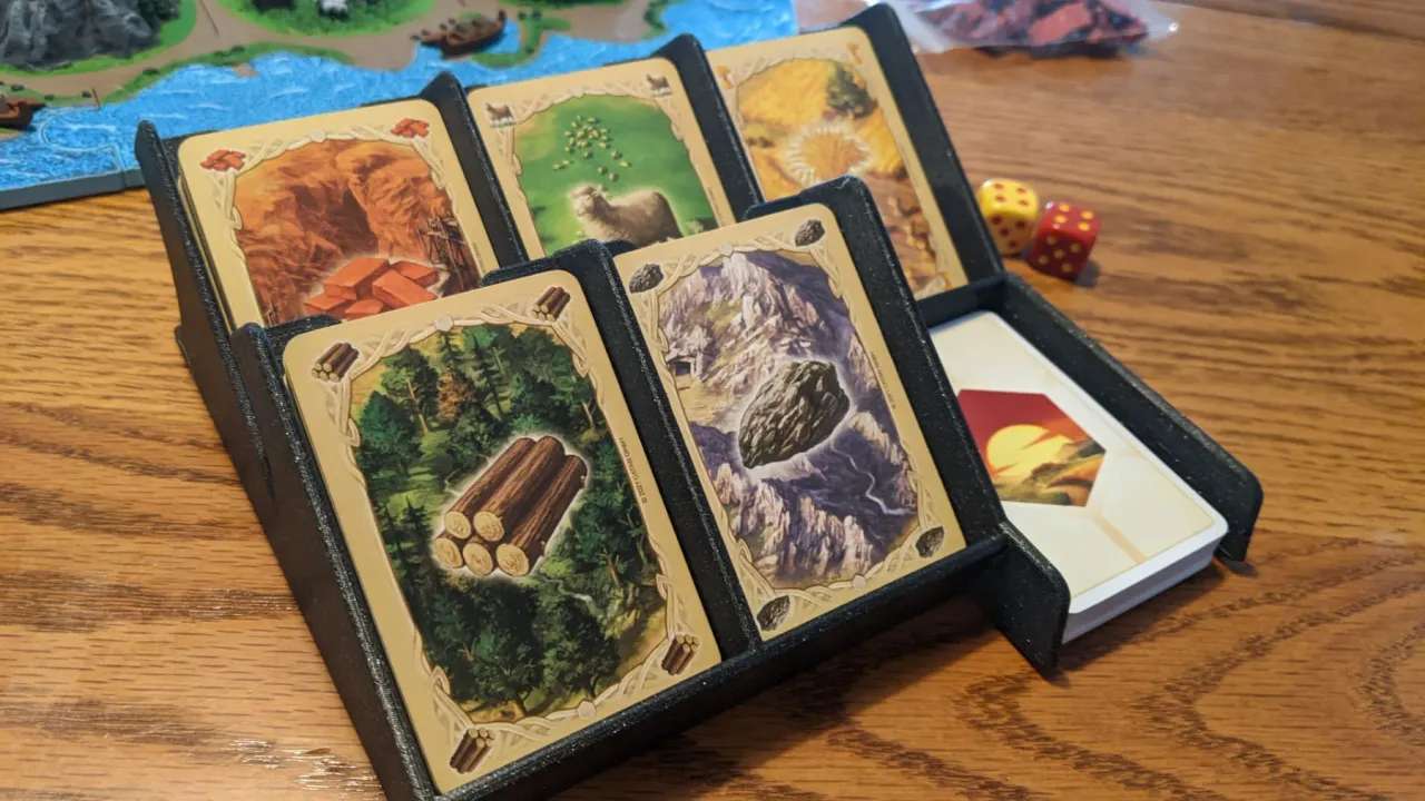 Catan card Holder 