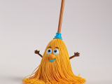 MOP-E: The Happy Cleaning Bot-0