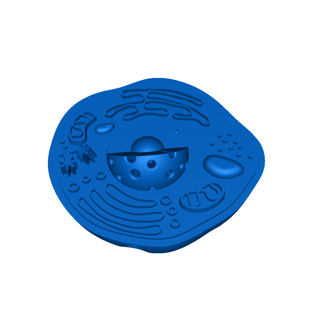 Free Educational Aids STL Download - клетка животного, для познавания ...