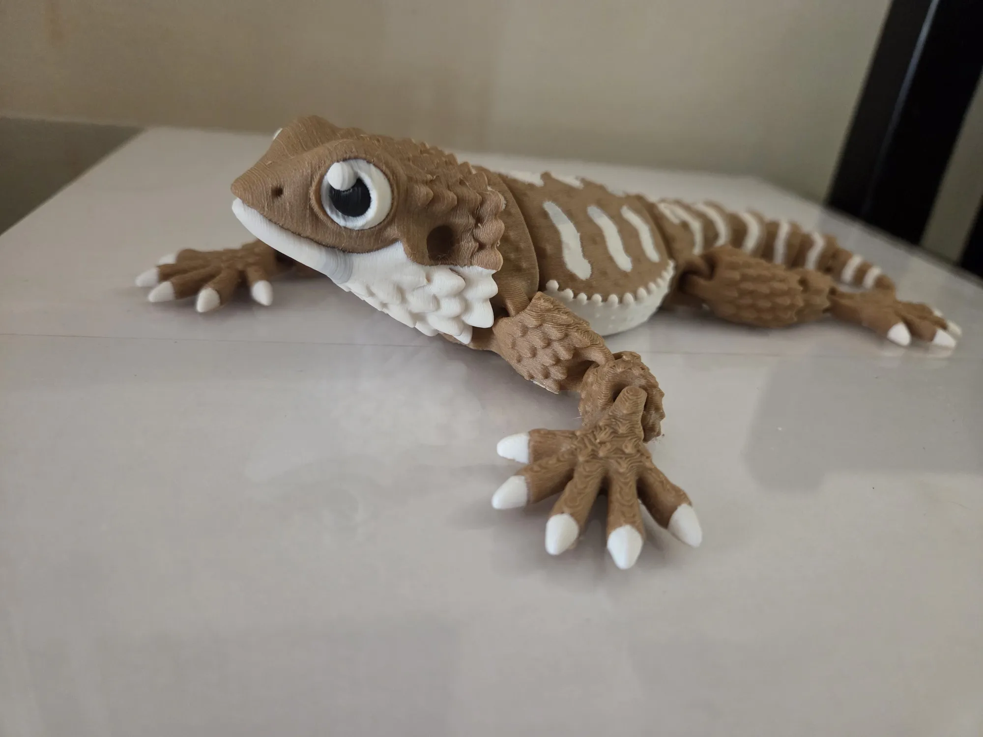 Flexi Bearded Dragon – Cute Articulated 3D Print-1