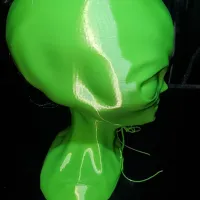 CUTE ALIEN BUST SCULPTURE FREE | UFO | BGGT FAN ART-1