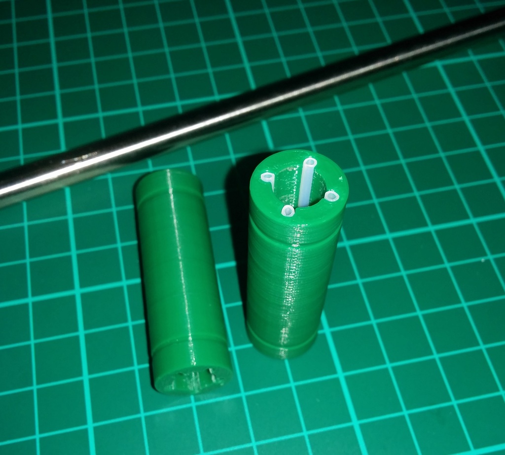 LM8UU and LM8LUU Hybrid PTFE bearing | 3D models download | Creality Cloud