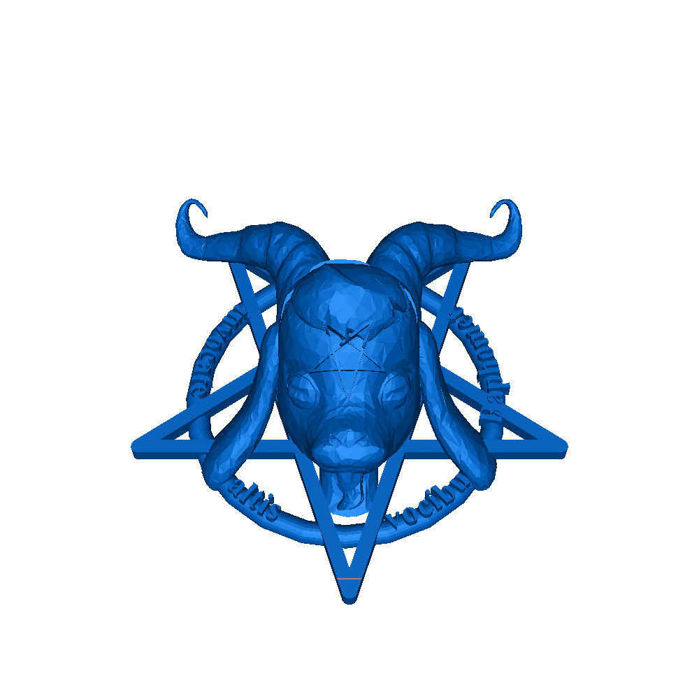 Chibi Baphomet Necklace
by lobizao is licensed under the Cre