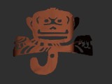 Monkey Close Up Clothing Hanger-3