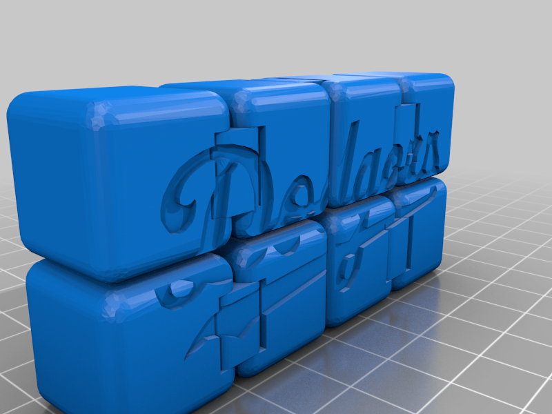 Dodgers infinity cube