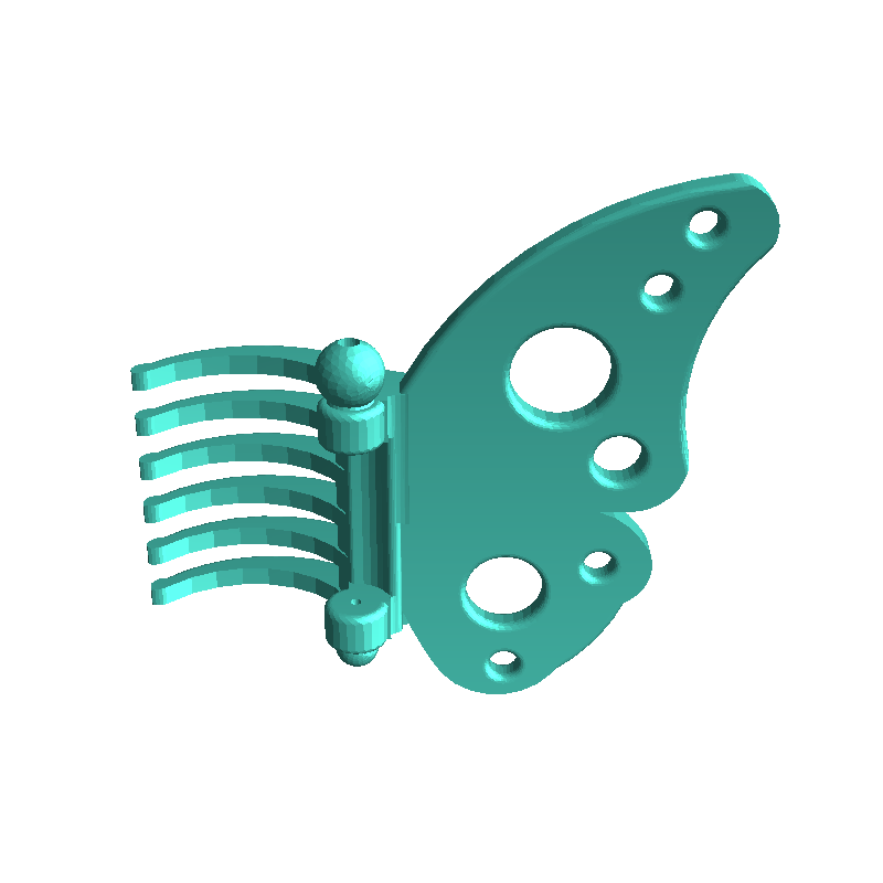 Butterfly Hair Clip