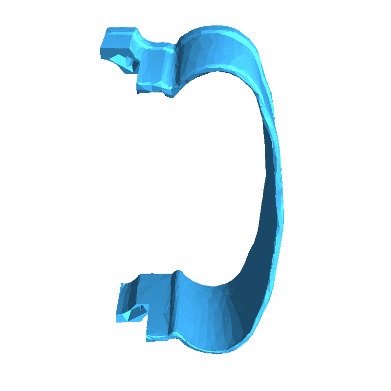 Upper Deck Handrail Trim Ring 3D models download Creality Cloud