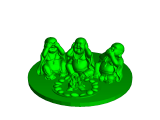 buddah see no evil hear no evil say no evil-0
