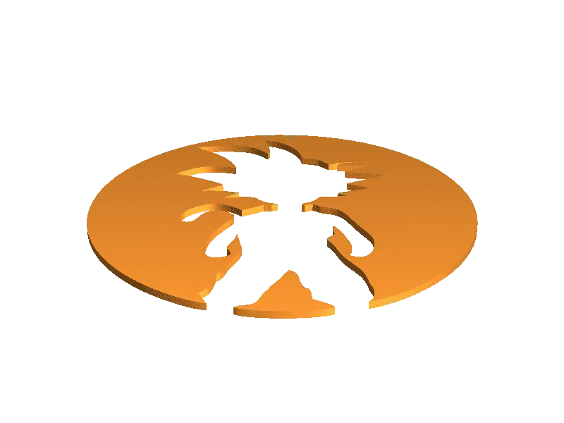 Luminária Goku Pequeno