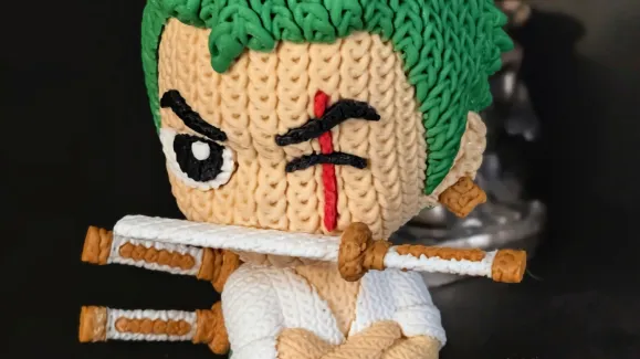 Zoro Crochet - Knitted - Multiparts | 3D models download