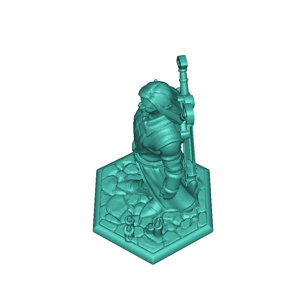 Free Characters & Creatures STL Download - D&D charactersby Sorin Grimm