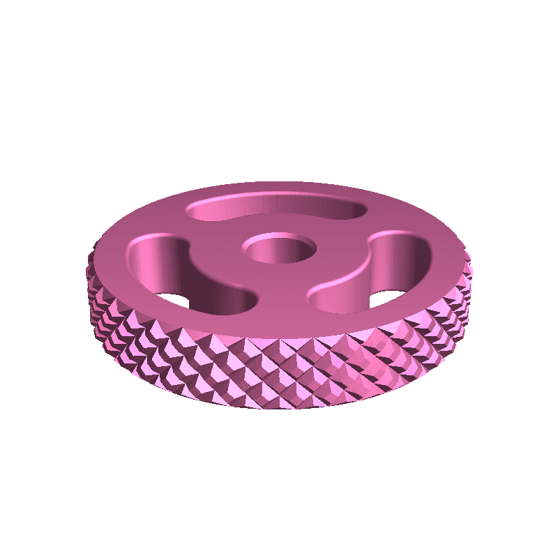 Knob for Insert Nut M4 H5