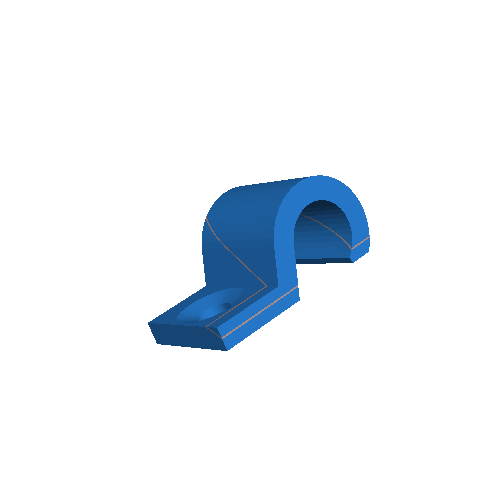 Cable clip for 1/4” cable