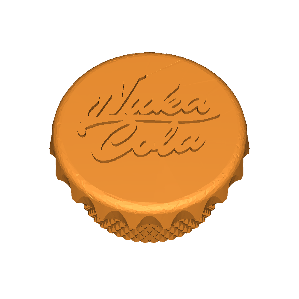 Fallout Nuka Cola Knurled Knob for Ender 3 S1 Max Neo 3D models
