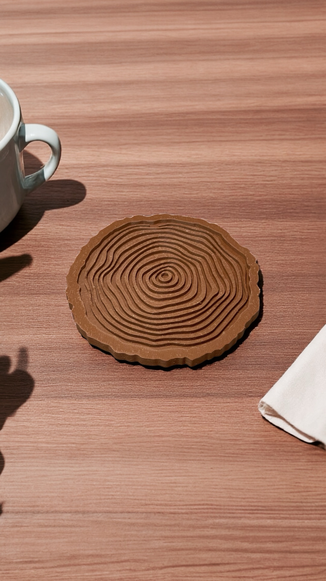 Timber Rings Coaster