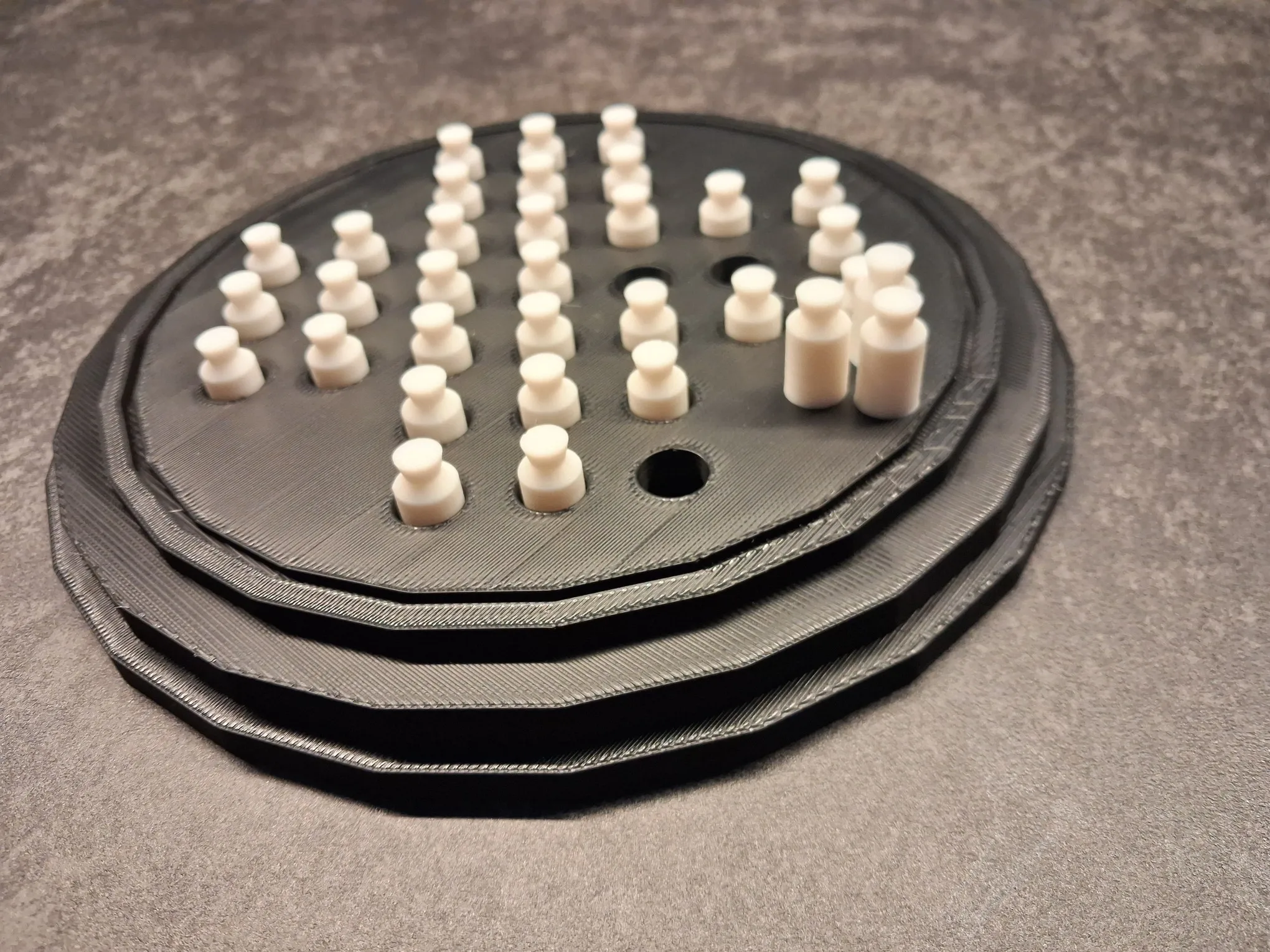 Peg Solitaire (also known as Marble Solitaire)-1