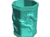 Dragon pen holder-0
