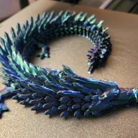 DRAGON ARTICULÉ RÉALISTE-1