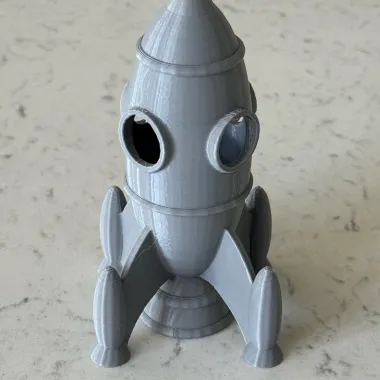 Rocky The Small Rocket Ship Calibration Test Settings Benchy-1