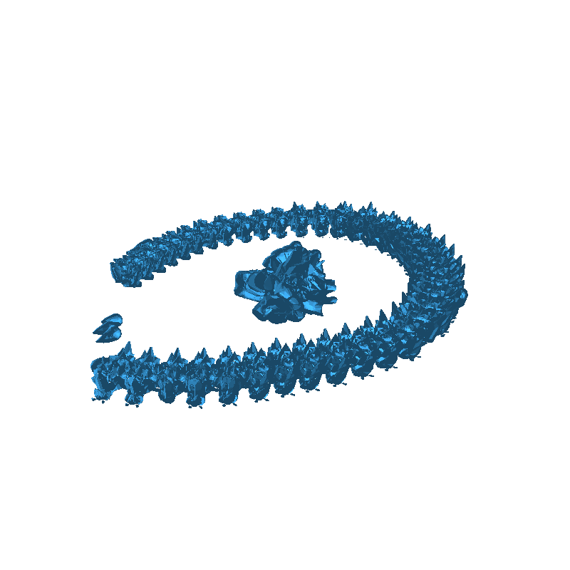 3D Printer Files | 3MF File | ARTICULATED THORN DRAGON | Creality Cloud