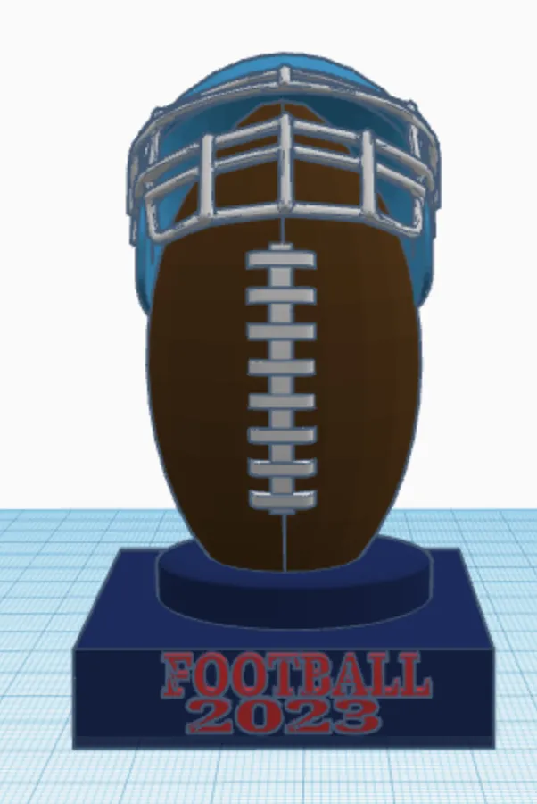 Football trophy light 2023-3