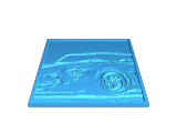 car lithopane lamp-4