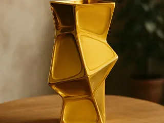 Wonky Geometric Vase