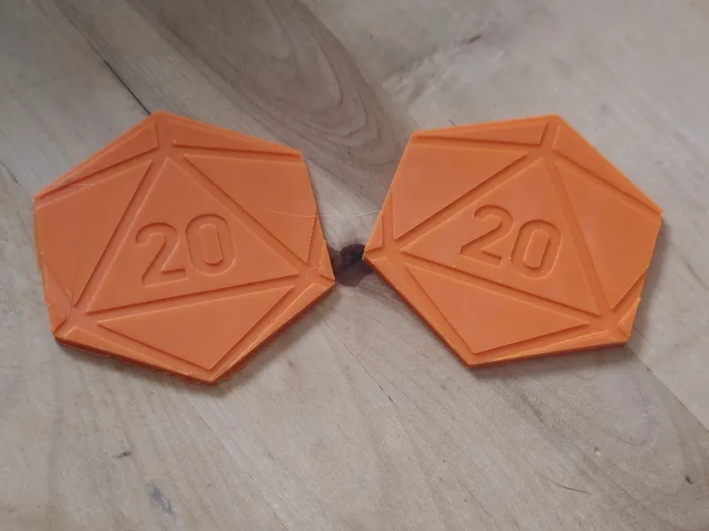 DND D20 Coaster