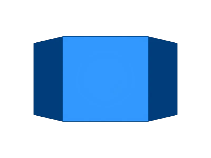 estante exagonal