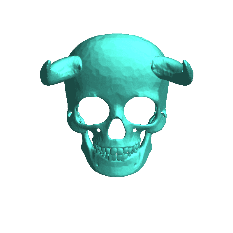 Halloween Skull Mask