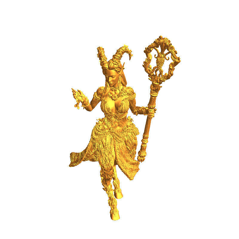 Fey-touched Faun Goddess - Renmaeth