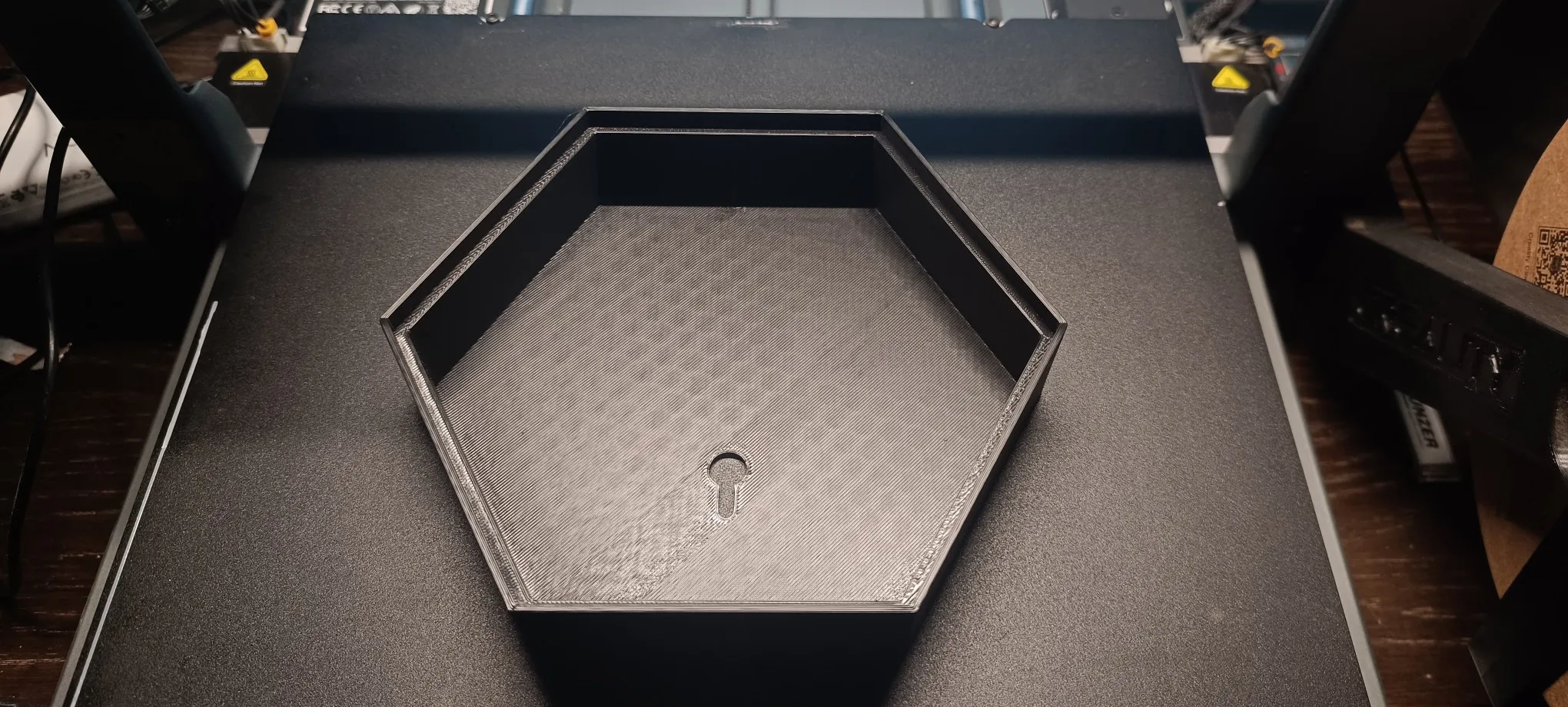 Hexagon Lamp LED RGB - Jesus - Gott - Heilige Maria 002-1