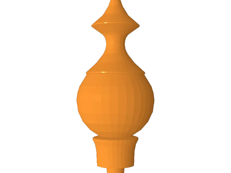 clock finial