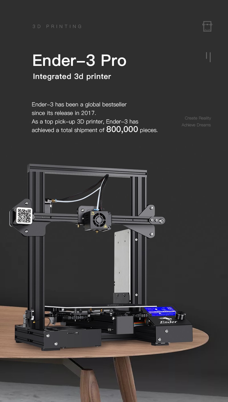 Imprimante 3D Creality Ender 3 Pro