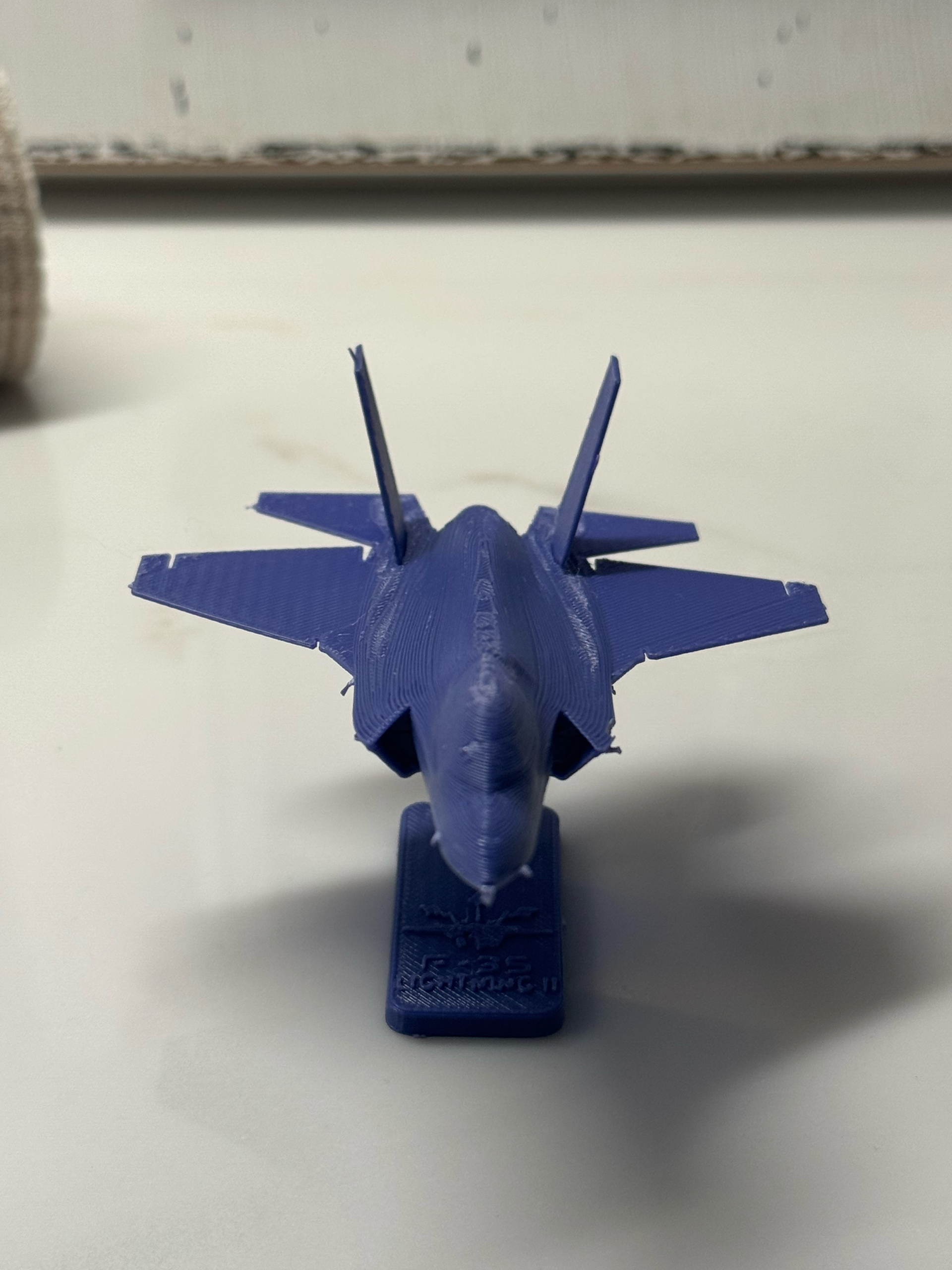 I 3D printed this F-35 model and was really impressed with the overall ...