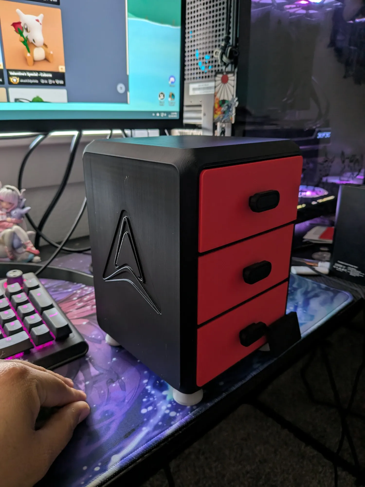 Mini Creality K1C Drawers-1