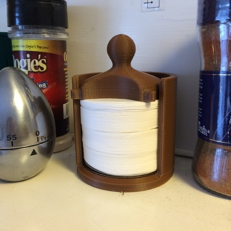 Organizer for coffee filters