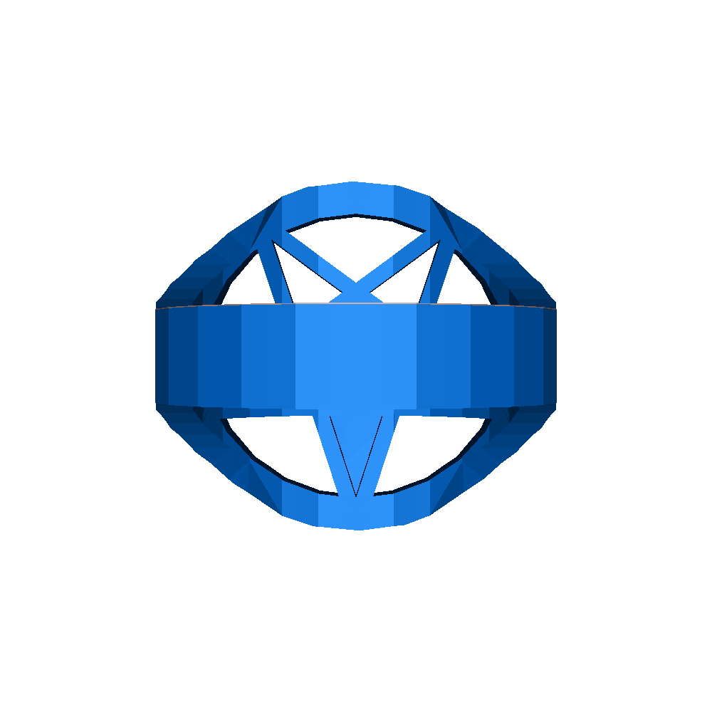 Anillo pentagrama