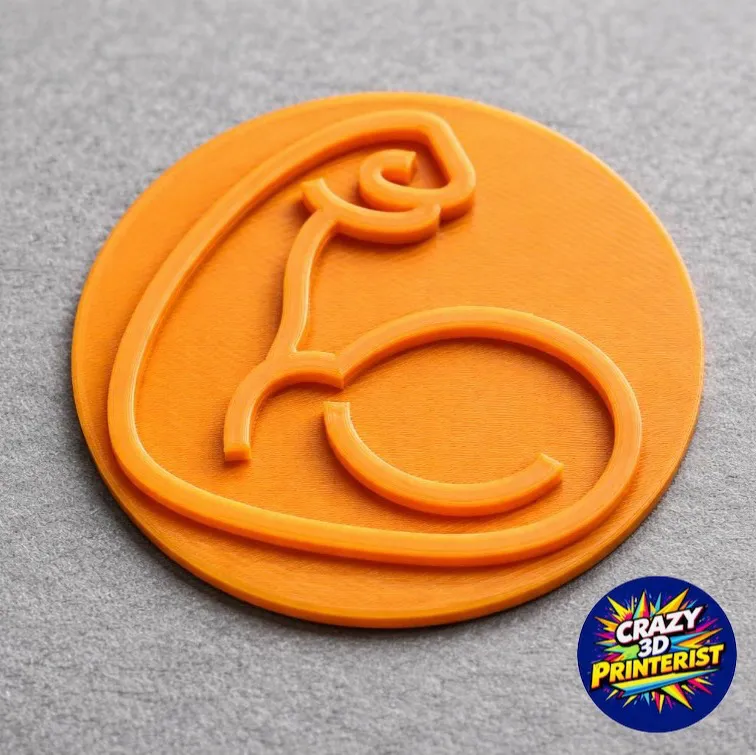 Muscle emoji coin