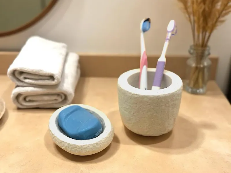 Vita Bath Duo – Держатель для мыла и зубной щетки STL