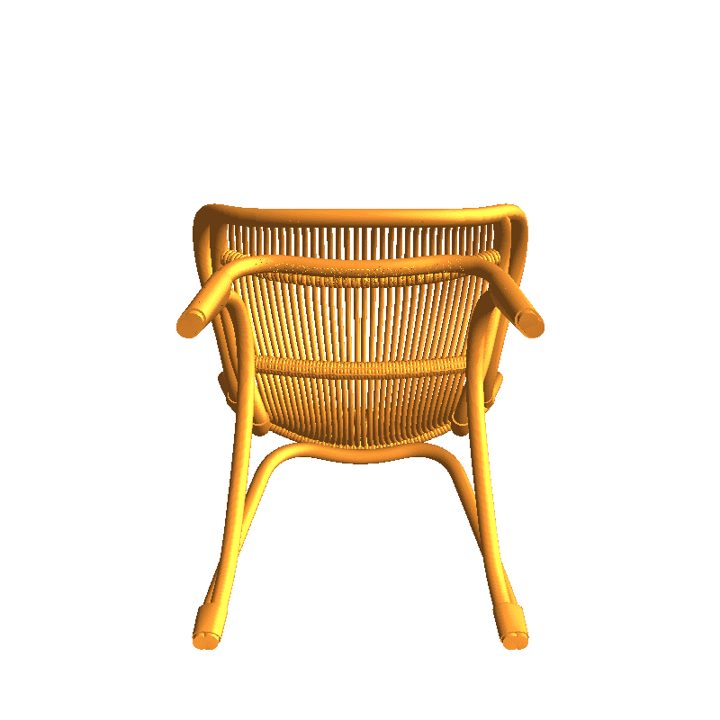 Sedia in bambù