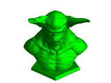 Demon creature bust-0