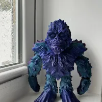 PRINT-IN-PLACE CUTE BIGFOOT ARTICULATED-1