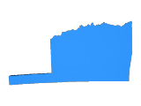 Oklahoma OK Topographical State Map-0