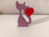 A cat with a heart-1