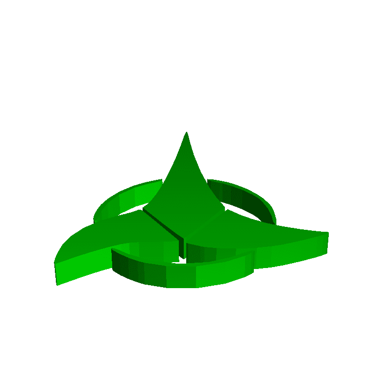 badge klingon | 3D models download | Creality Cloud