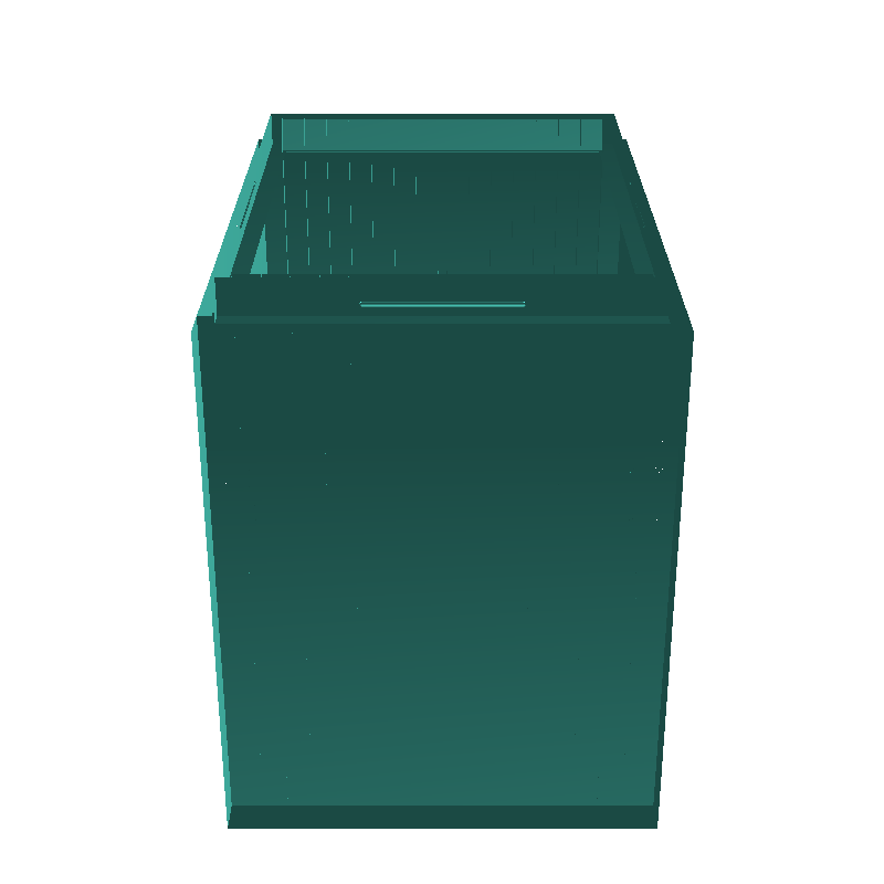 Card Box V2 - Yugioh - 125 Cards (Non-Sleeved)